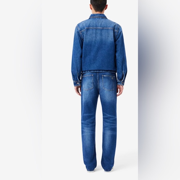 LACOSTE Men's Blue Denim Jeans - Picture 3 of 16